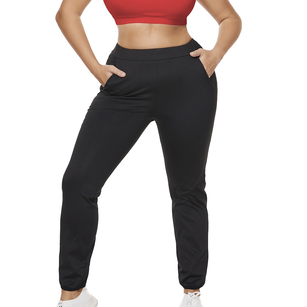 Women's Slimming Sauna Pant Saunas Sweat Waist Shaper Breeches Exercise