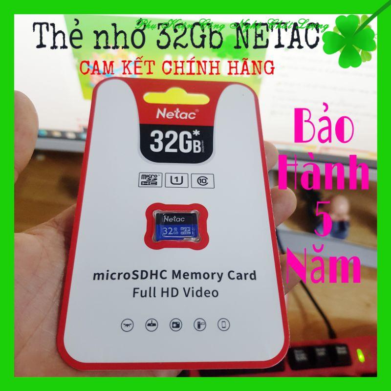 Genuine Netac 32GB Memory Card with 5-year warranty, Class10 Standard ...