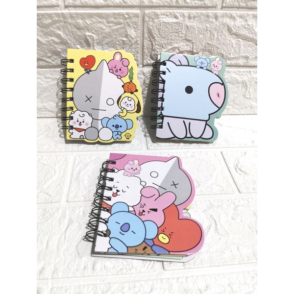 BTS BT21 A6 size mini notebook | Shopee Philippines