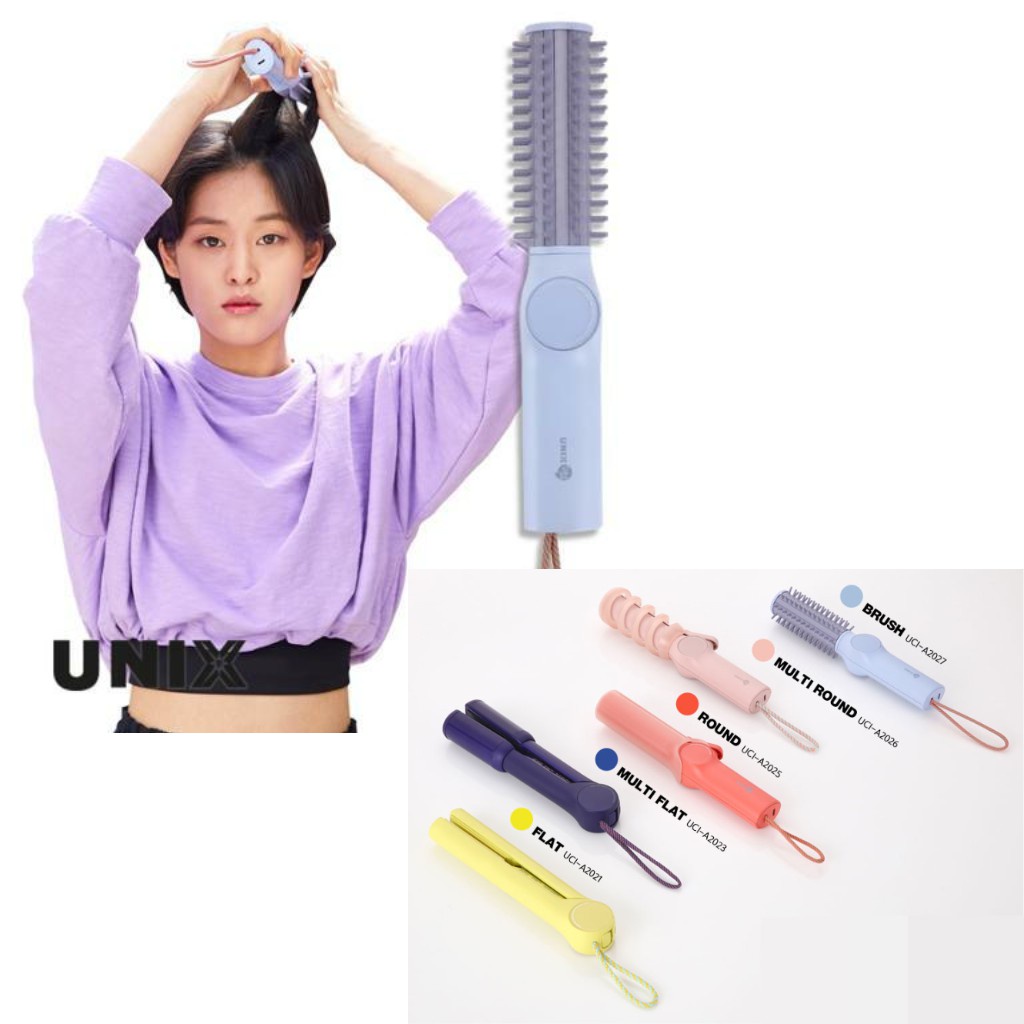 Unix Takeout Mini portable cordless Hair Straightener lat Iron