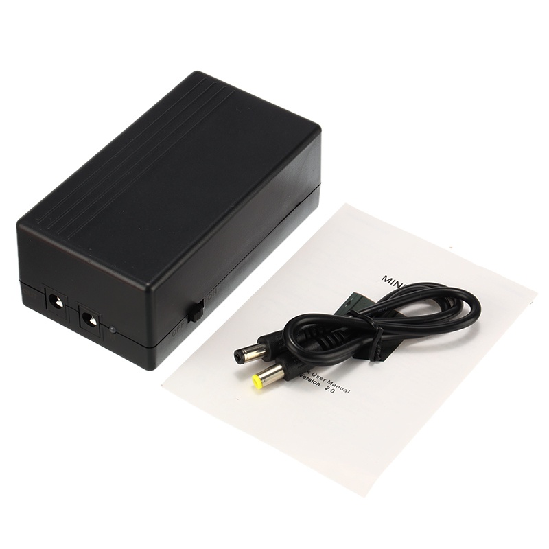 Mini-USV Batterie-Backup 12V/2A, 8800mAh – Unterbrechungsfreie Stromversorgung Für Router, LED-Leisten, Kameras
