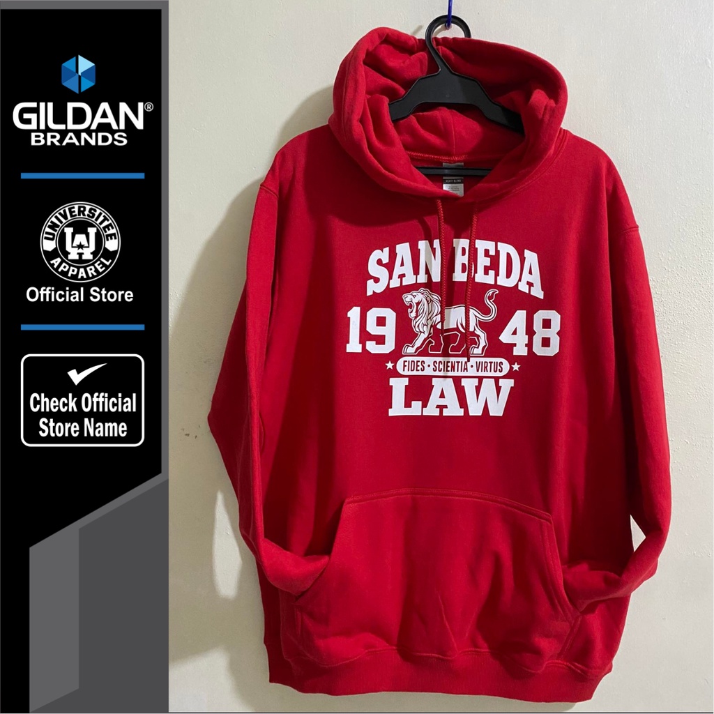 Gildan Brand San Beda University Law School Hoodie Jacket San Beda Red ...