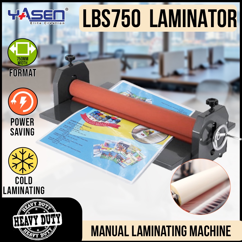 Cold Laminator Laminating Machine (LBS750) Heavy Duty Laminator Manual