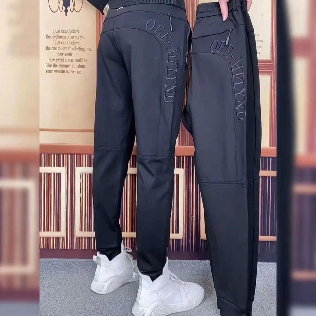 Men's Sport Pants Jogger Pants Korean Loose Ankle Jogging Pants For Men Version Elastic Shopee