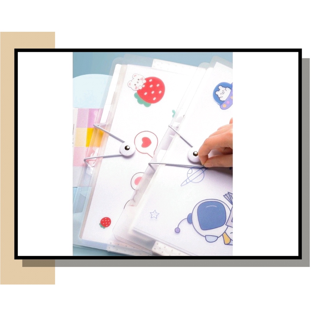 Paper Organizer, Paper Map, 8-slot Document Keeper, Paper Binder Folder ...