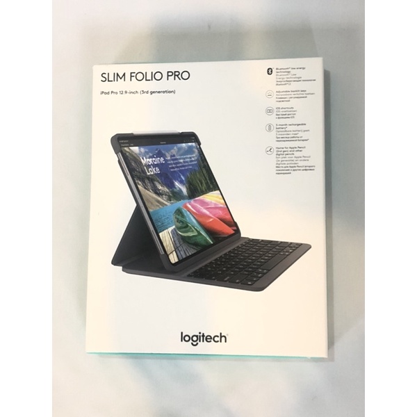 Logitech Slim Folio Pro For Ipad Pro Inch Rd Generation Black Shopee Philippines