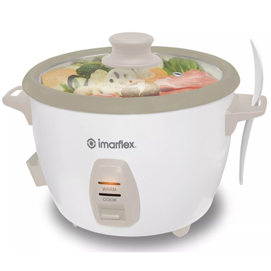 Imarflex Rice Cooker 1.8L Multi Cooker / Ceramic Pot / 10 cups / 700