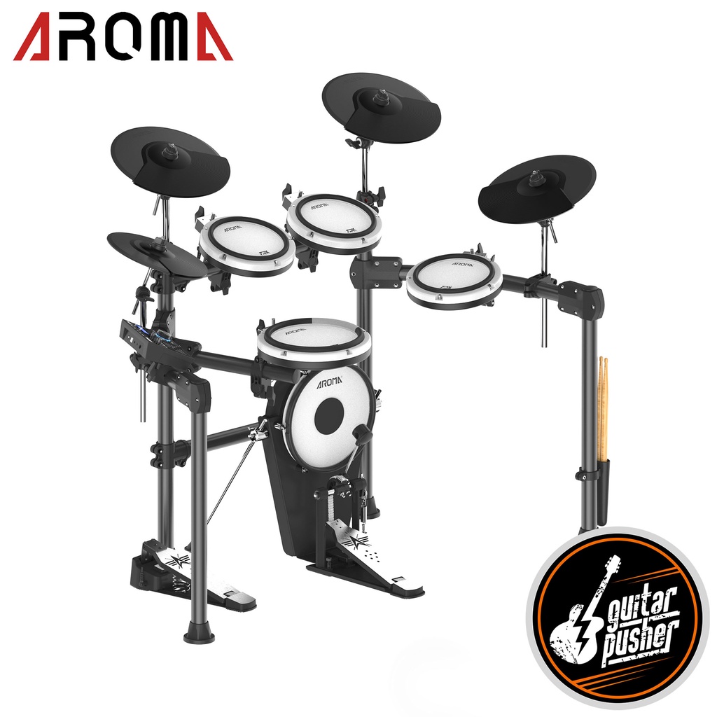 Aroma TDX-25 II Mesh Electronic Drum Set | Shopee Philippines