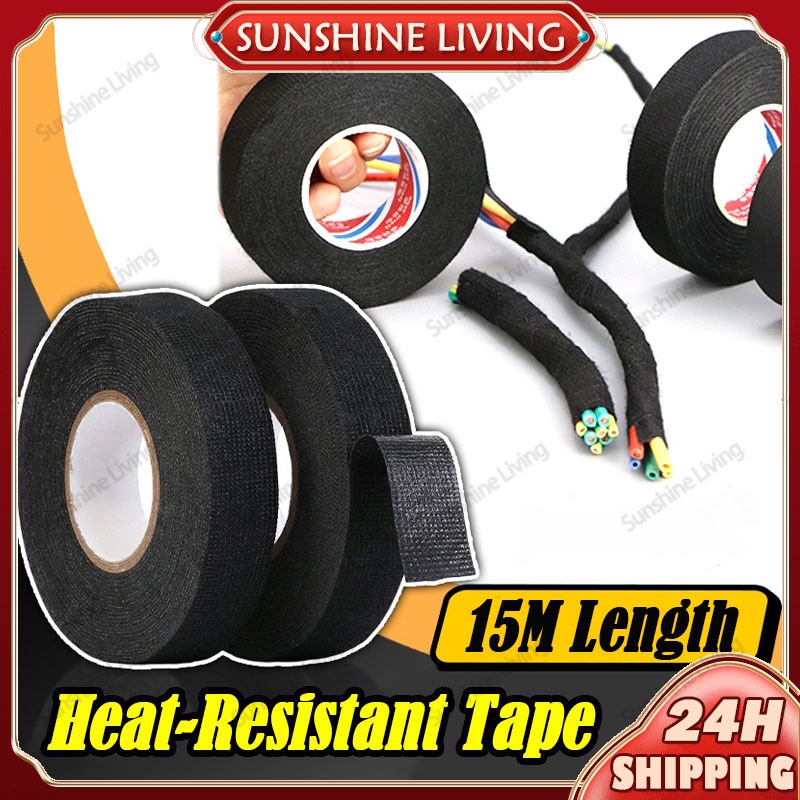 15 Meter Heat-Resistant Flame Retardant Tape Car Wiring Harness Wiring ...