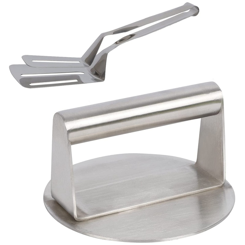 Burger Press For Griddle,Round Bacon Grill Burger Smasher,Burger Press