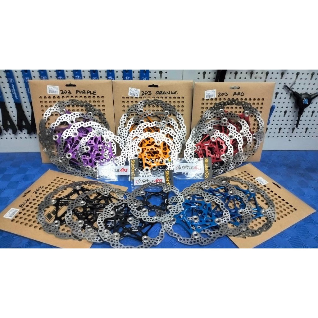 HOPE 140MM, 160MM, 180MM AND 203MM FLOATING ROTORS BOLT TYPE | Shopee ...