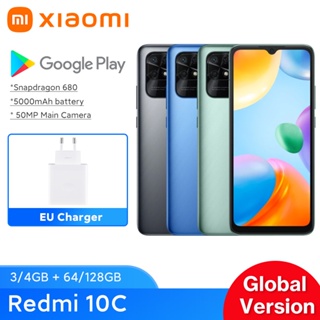 Xiaomi-smartphone Redmi 10C, versión Global, Snapdragon 680, ocho