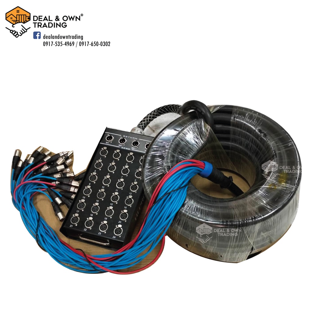 Hi Pro Snake Cable 24+4 (30M) Japan Technology | Shopee Philippines