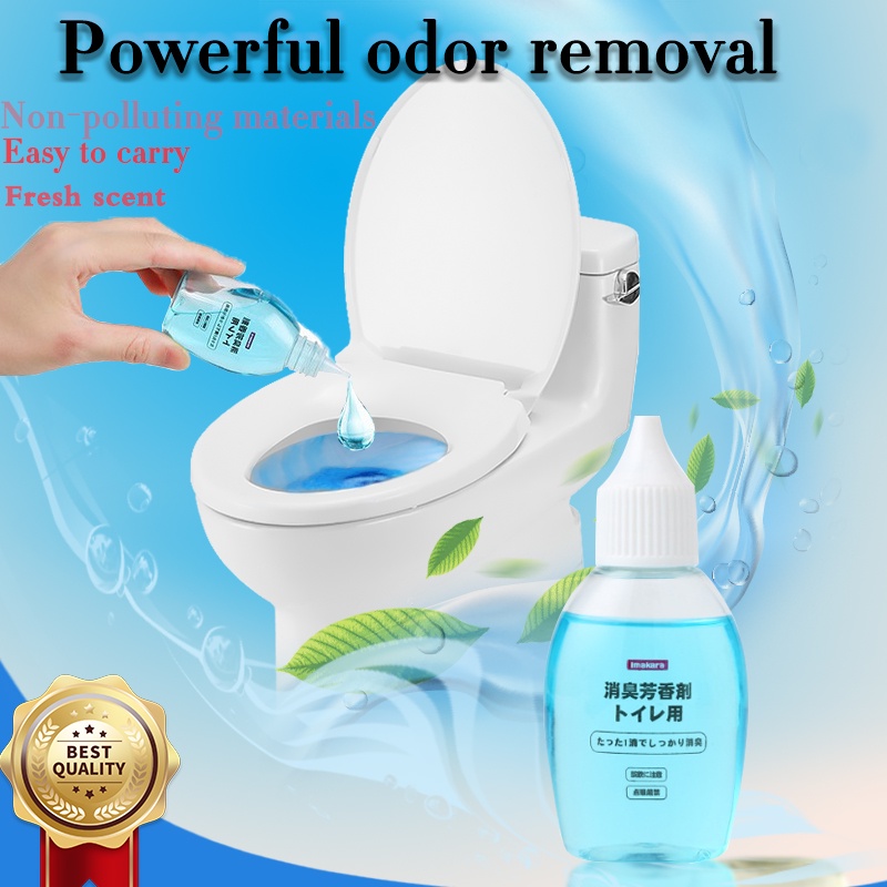 Toilet Deodorizer Toilet Bowl Deodorizer Air Freshener Just One Drop
