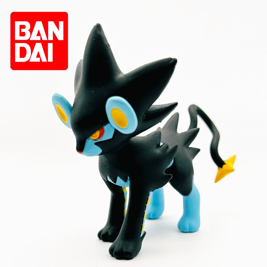 [Genuine] Pokémon Scale World Bandai 1 / 20 Luxray Model | Shopee ...