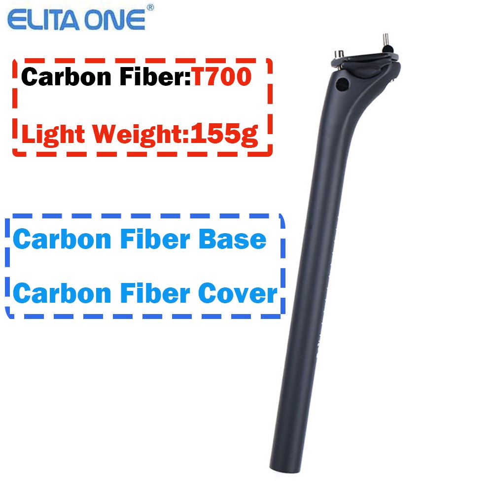 *BEST SELLER* ELITA ONE Carbon Fiber Bike Seat Post New,Update MTB