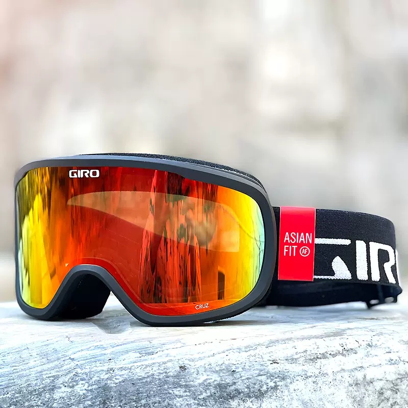 Asian Fit Goggles Giro Cruz Asian Fit Ski Goggles - OTG Anti-Fog