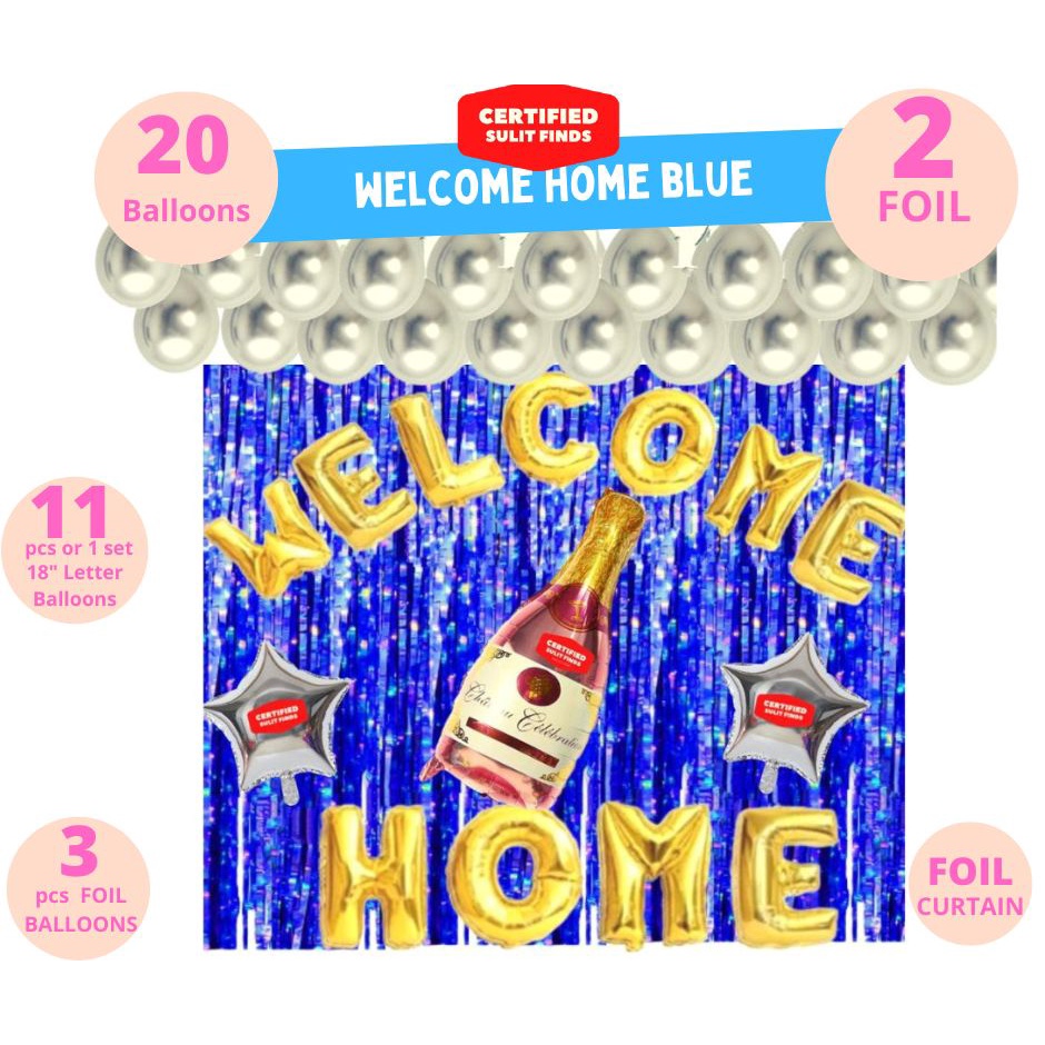 Welcome Home Banner Party Decorations Welcome Home Decoration Set Welcome Back Home Balloon 0781