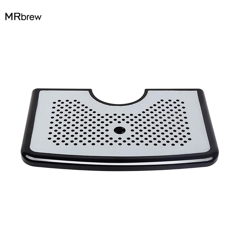Beer Drip Tray,Bar Kegerator Surface Mount Drip Tray,Non Slip,Non Drain