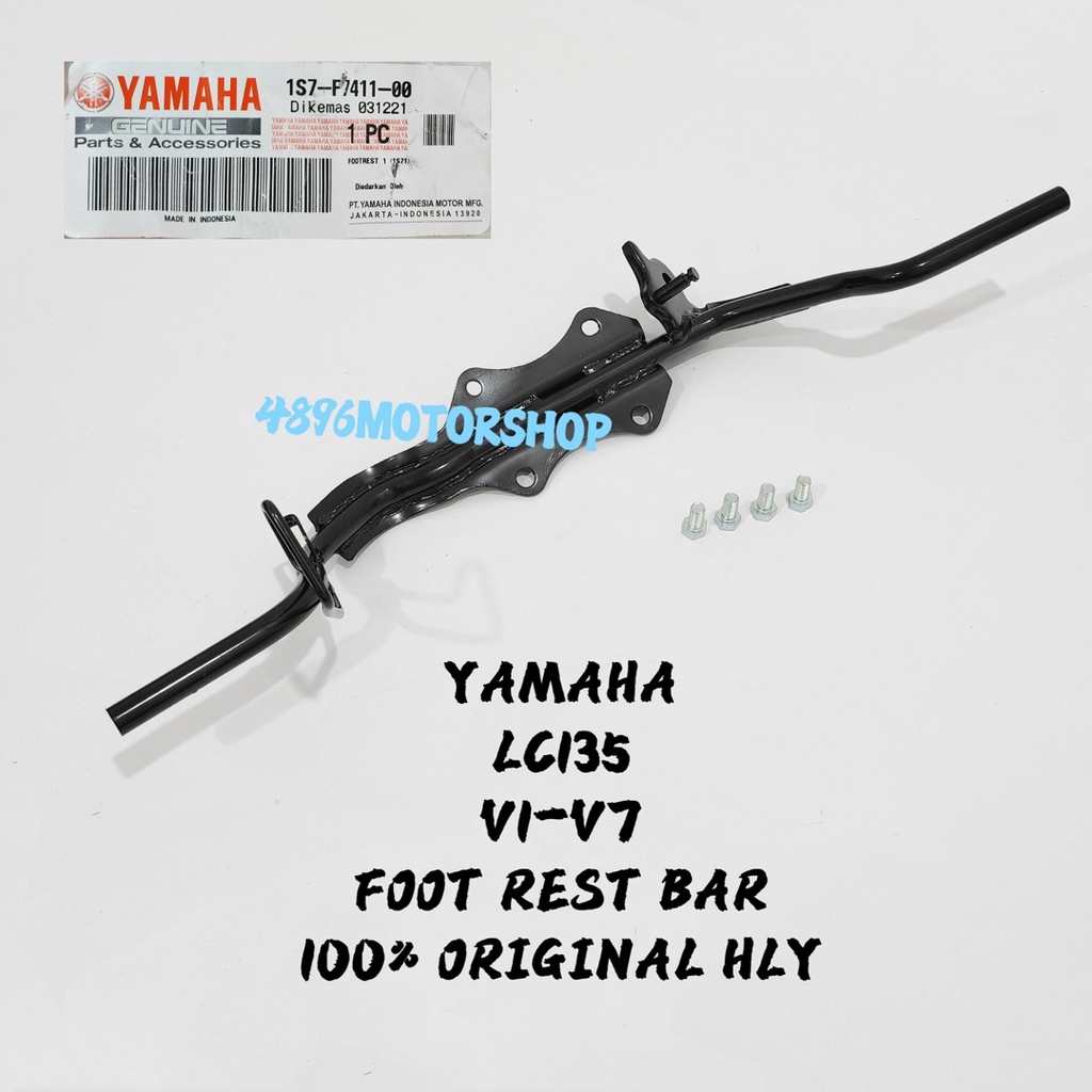 HLY FOOTREST BAR YAMAHA LC135 V1 V2 V3 V4 V5 V6 V7 55D 4S lc 135 4