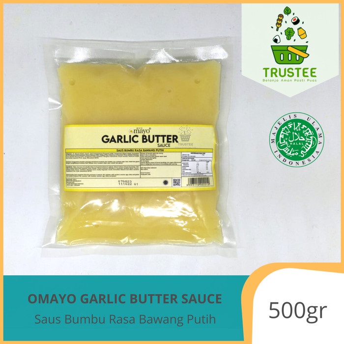 Omayo Garlic Butter Sauce 500g Halal Kenkomayo Butter Onion Sauce