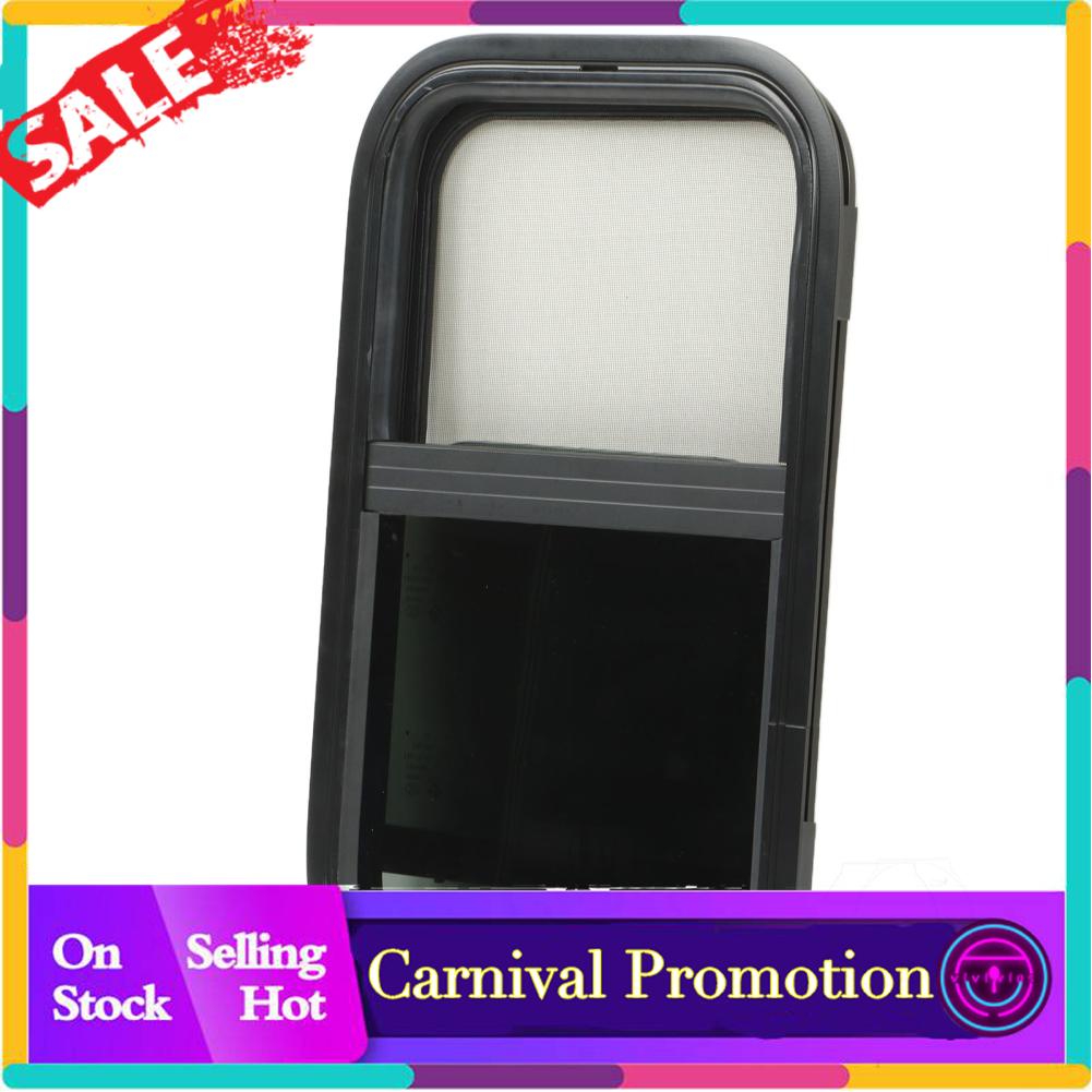 Viviwins RV Window 590x390mm Tinted Tempering Glass Vertical Horizontal
