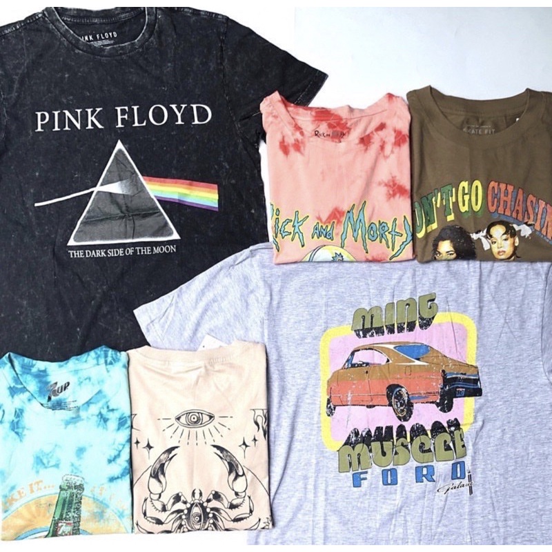 Cotton On Vintage Band Shirt Mens Shopee Philippines