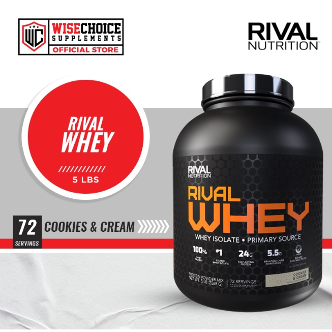 Rivalus Rival Whey 5Lbs | Shopee Philippines