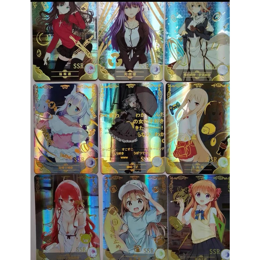 Goddess Story Anime Card Ssr Whole Set 18 Cards 