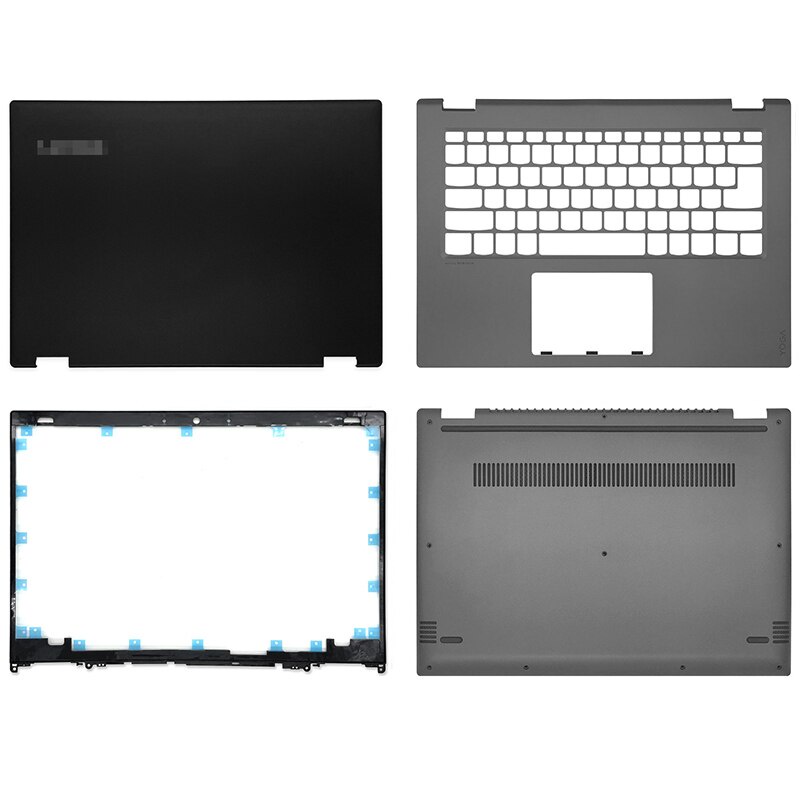 NEW For Yoga 520-14 520-14IKB FLEX 5-14 LCD Back shell/Front Bezel ...