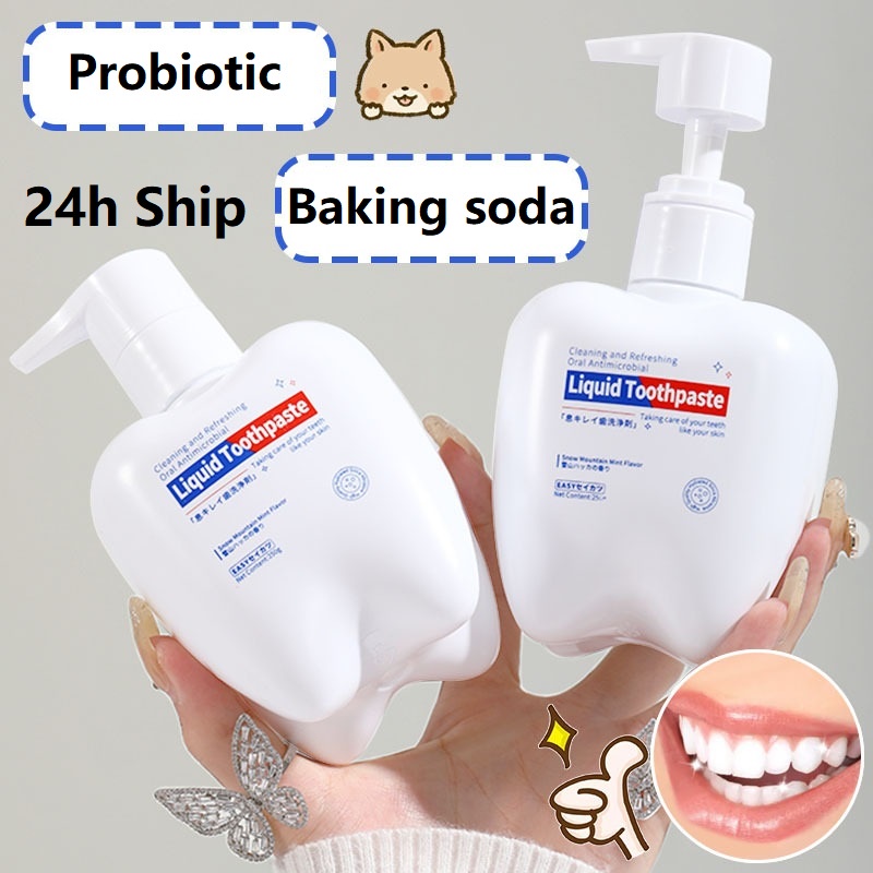 Baking Soda mint Toothpaste Probiotic Toothpaste Removes Teeth Stains