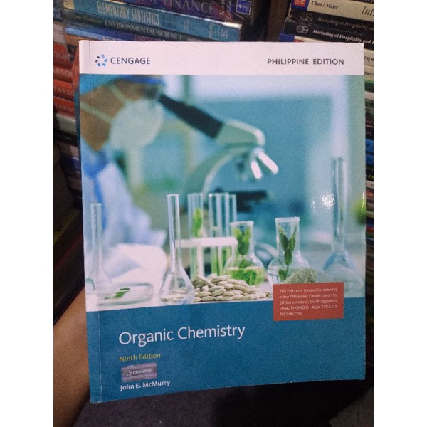 Organic Chemistry 9th ed by John E. Mcmurry | Shopee Philippines