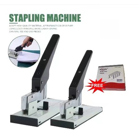 Large Capacity Paper Binding Stapler Heavy Duty Stapler Bookbinding  Stapling Staples Hand Operated Stapler