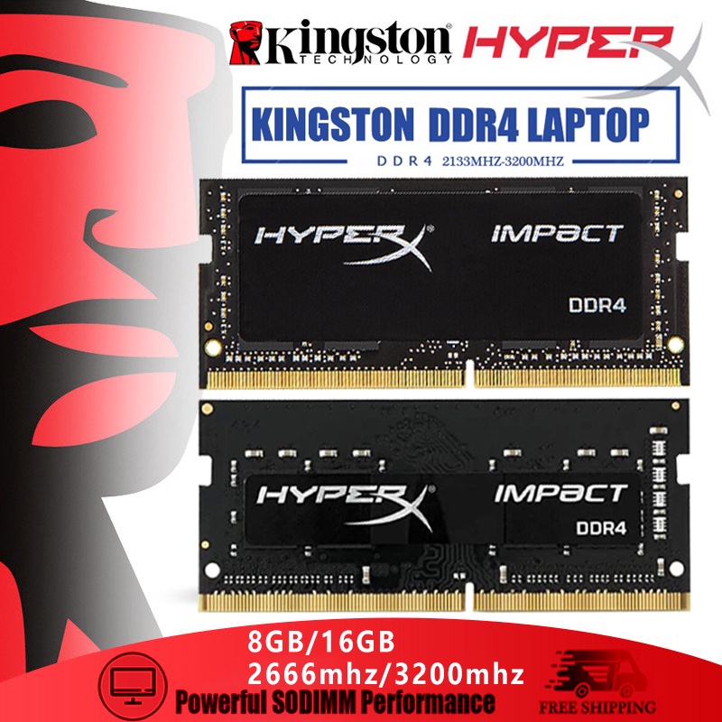 Kingston HyperX DDR4 RAM 8g/16g 2666Mhz 3200MHz DIMM RAM for laptop ...