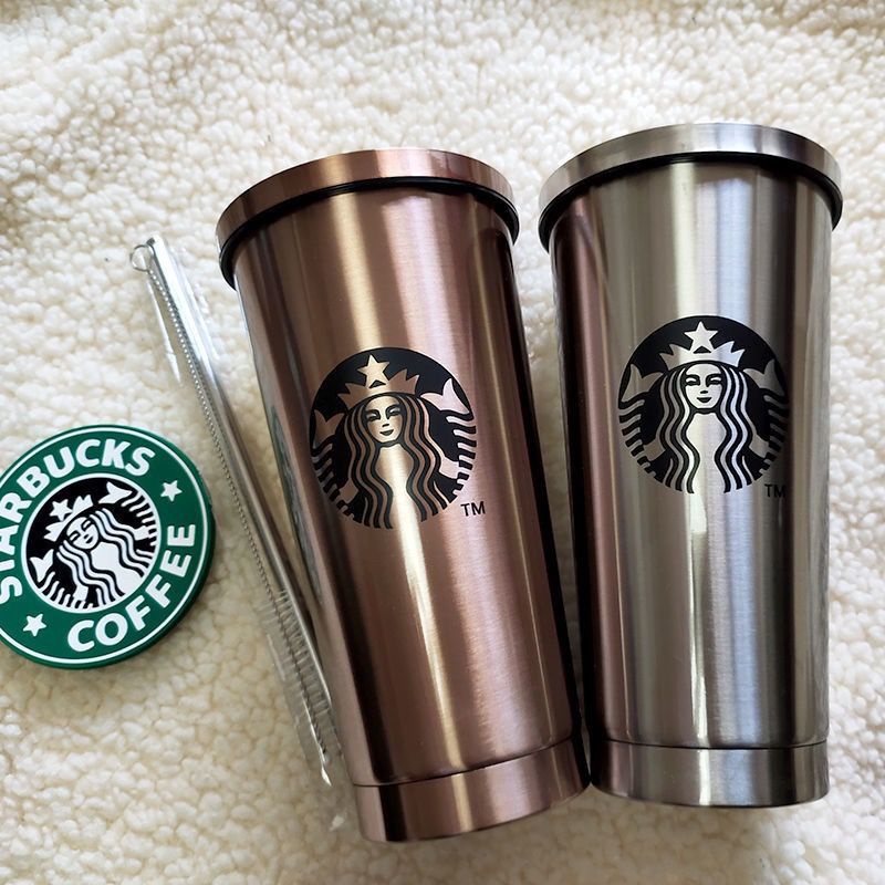 Straw Cup Starbucks Ke Thermos Boutique Selection Stainless Steel Car ...