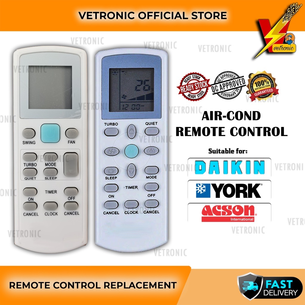 Remote Control Aircond Air Cond Conditioner AirCond Remot DGS01 ECGS01