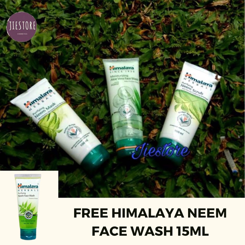 Himalaya Facial WASH NEEM Mask and NEEM Scrub 100ML (FREE NEEM FACE