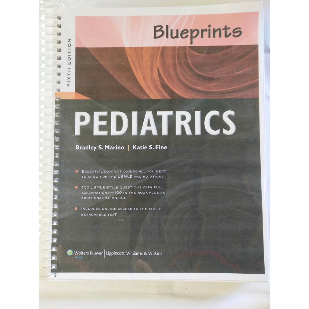 Blueprints Pediatrics, 6th Edition | Shopee Philippines