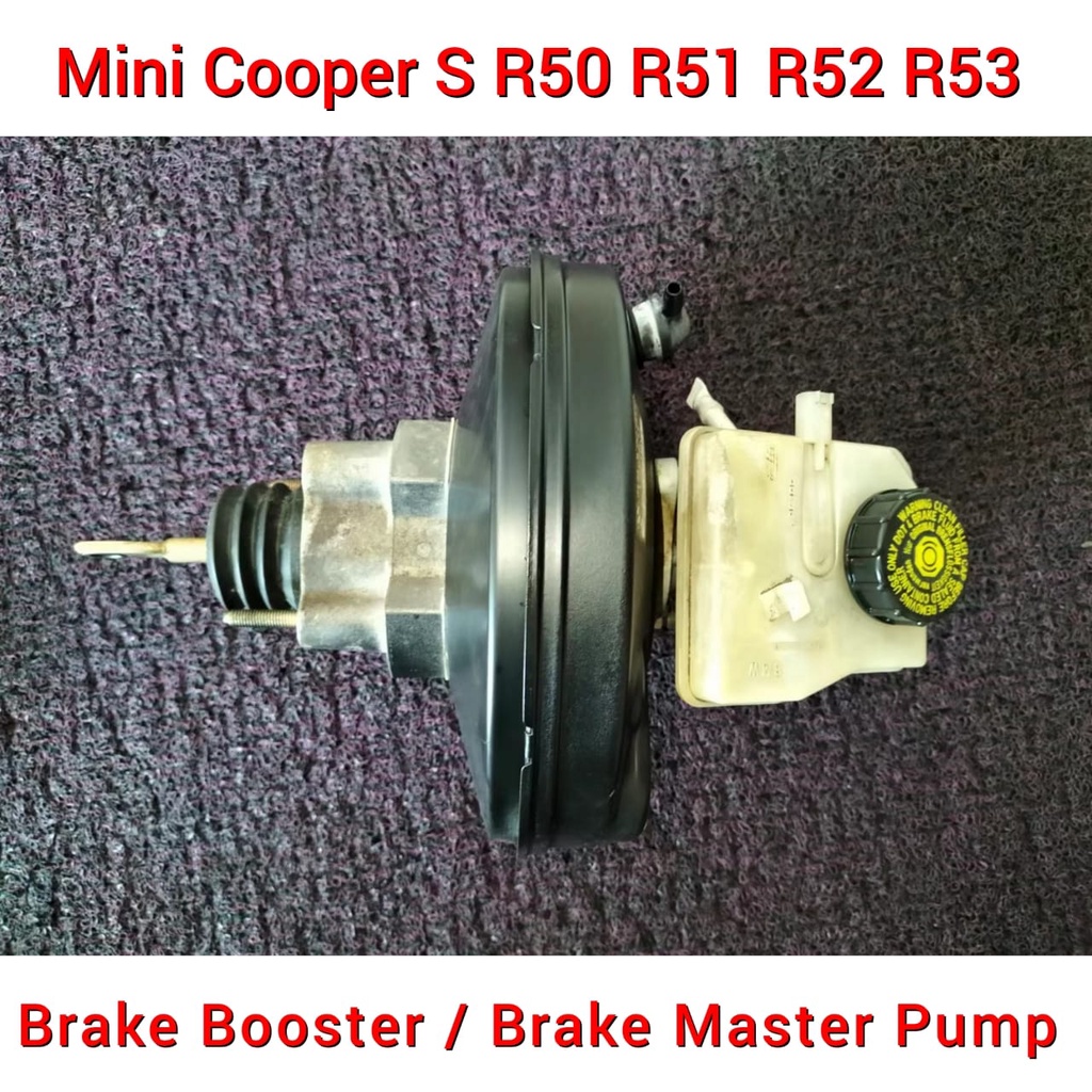 Mini Cooper S R50 R51 R52 R53 Brake Master Pump / Brake Booster / Brake