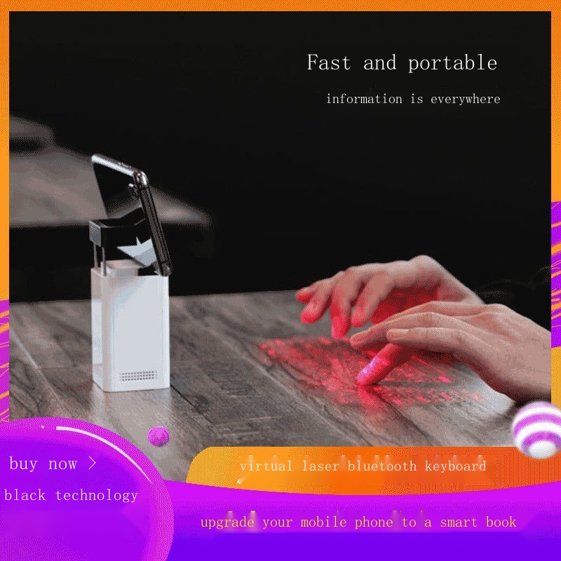 Laser keyboard Laser projection keyboard virtual bluetooth mobile phone
