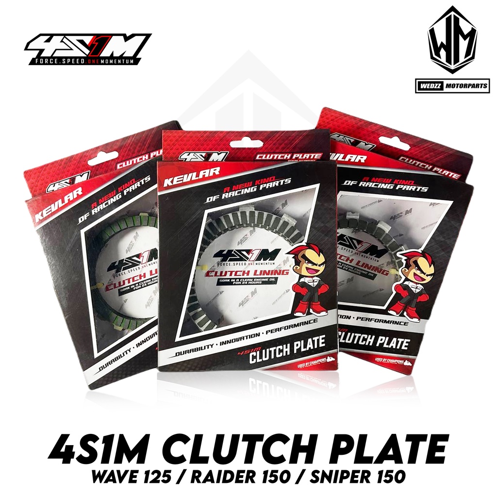 MOTORCYCLE CLUTCH PLATE/CLUTCH LINING 4S1M (WAVE/RAIDER/SNIPER