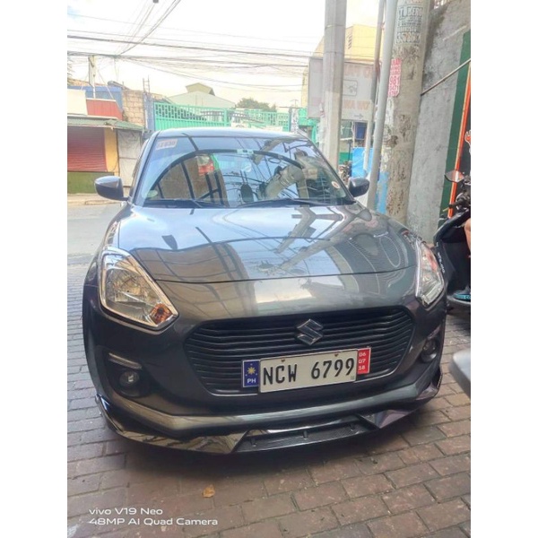 Suzuki Swift/Dzire Front Bumper Lip Carbon DESIGN Shopee Philippines