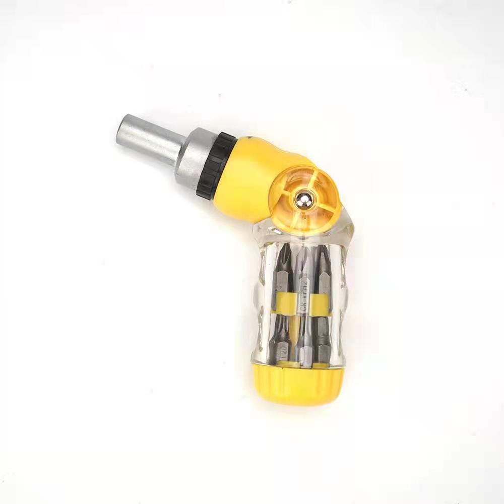 12 in 1 ratchet screwdriver combination portable bit set handle removal