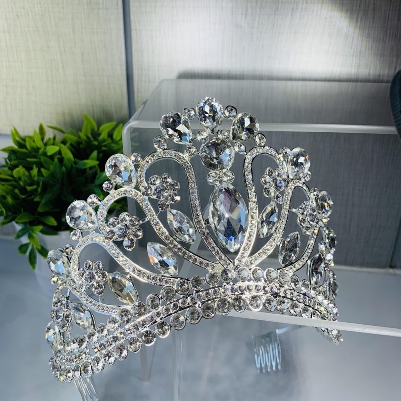 BIG SIZE ELEGANT PAGEANT CROWN | Shopee Philippines