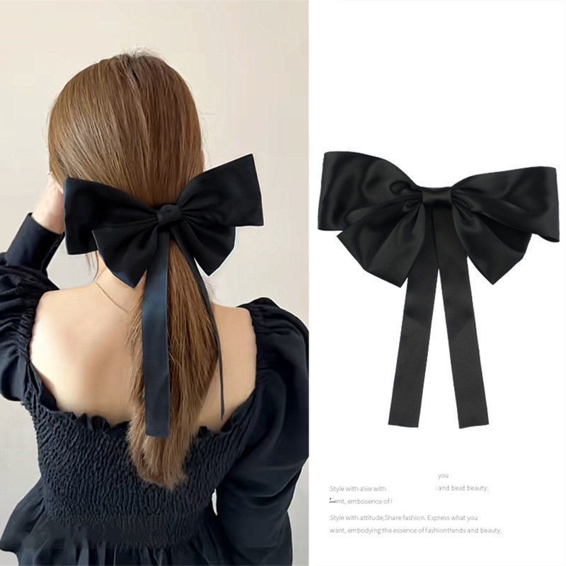 【ready Stock】women Ribbon Hair Clip Hair Accessories Bowknot Ribbons Braided Hairpins 5906