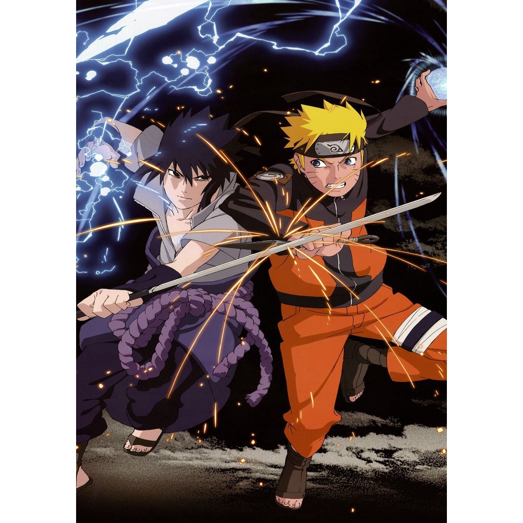 NARUTO ANIME HD WALLPAPER POSTER 21cm x (3pcs minimum order)