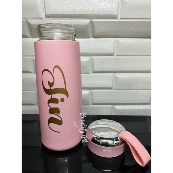 Nice Glass Minimalist Cute Tumbler Personalized Souvenirs