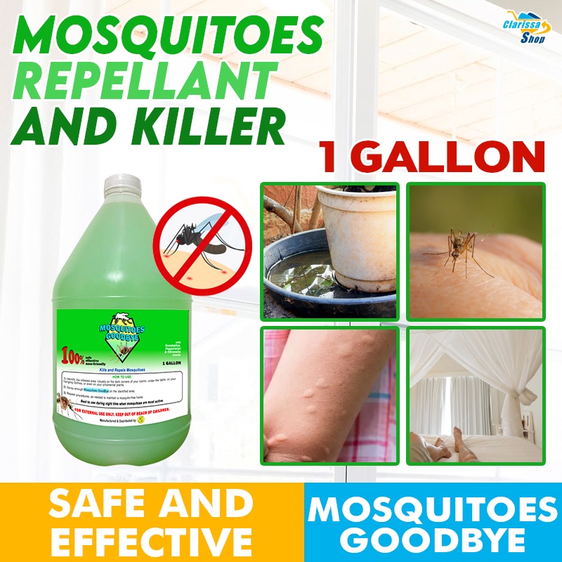 Mosquitoes Goodbye Spray 1 Gallon Mosquito Killer Repellant Anti-dengue ...