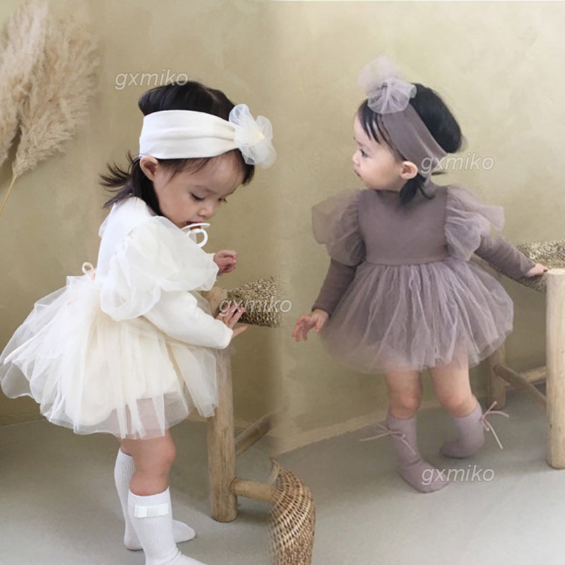 2pcs Set Tutu Dress for Baby Girl 1 2 Year Old Baby Clothes for Girl