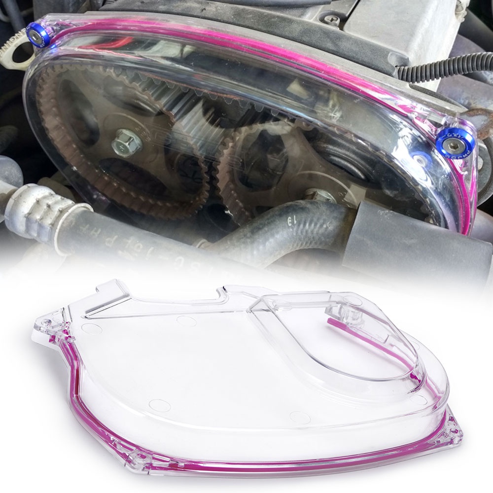 Turbo Cam Pulley Cover Clear Cam Gear Cover For Mitsubishi Lancer